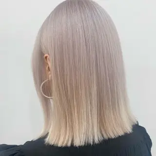 ミディアム akina＊ブリーチ ♡トレンドヘアのヘアスタイル