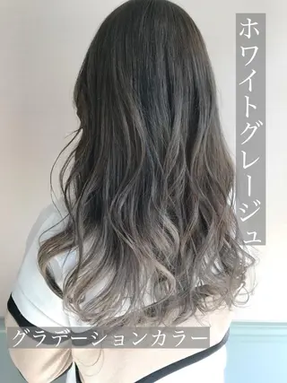 セミロング カラー 美髪専門サロン kazuのヘアスタイル