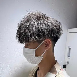 パーマ メンズ men's特化 値段以上の仕上がりにのヘアスタイル