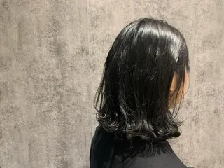 ミディアム カラー パーマ 【neo.】 Mahoのヘアスタイル