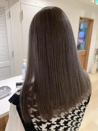 セミロング 渋谷ハイトーン/ デザインカラー阿部のヘアスタイル
