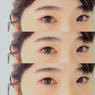 マツエク・マツパ eye＋nano所属・韓国風束感まつ毛🩵 Nozomiの眉毛・アイブロウイメージ