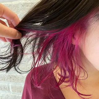 ミディアム カラー 北岡 慶子 大宮駅西口徒歩3分のヘアスタイル