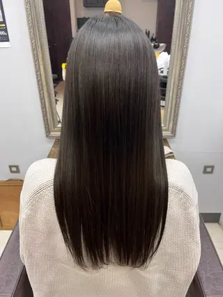 ロング カラー パーマ 産休の為お休みです! 小島凜のヘアスタイル
