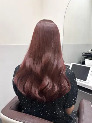 ロング カラー 矢野 晃平のヘアスタイル