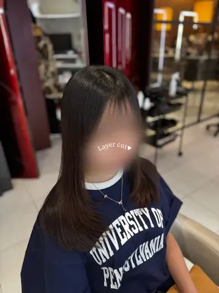 セミロング 🤍たむら みなみ 銀座🤍のヘアスタイル