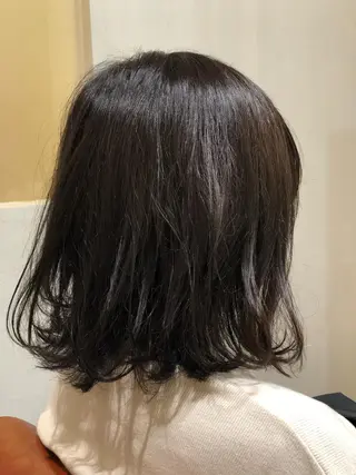ミディアム 菊池 幹のヘアスタイル