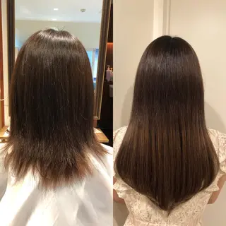 ロング カラー 🧡艶髪ちゅるん髪 🫧🧡YUKI❄️のヘアスタイル