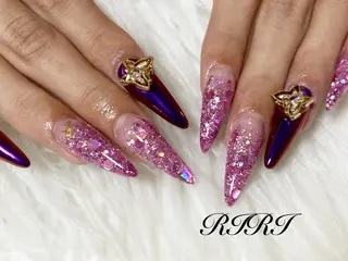 ネイル riri オーナーのネイルデザイン