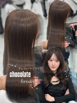 ロング カラー 上品モテヘア🩶 karen🩶のヘアスタイル
