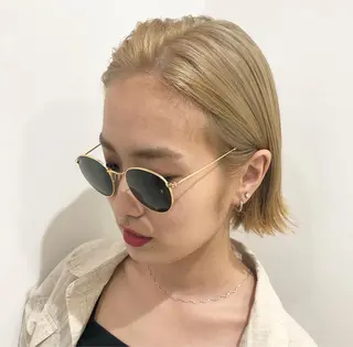 ショート カラー sail hairのヘアスタイル