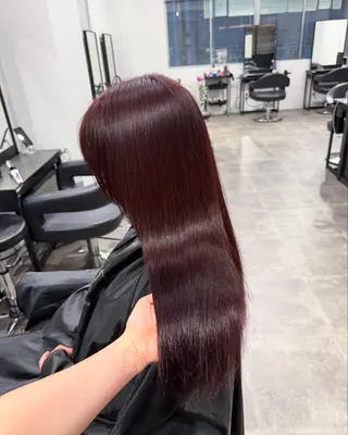 ロング カラー ヘアアレンジ 💗横浜美容室 💗HARUNAのヘアスタイル