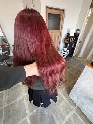 ロング Hair&healing  en所属・中村 祥隆のヘアスタイル