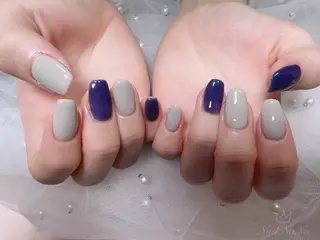 ショート カラー ネイル Nail NaNaのネイルデザイン
