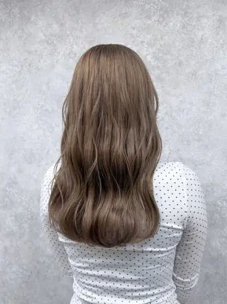ロング カラー イワタ マハ/ minim hairのヘアスタイル