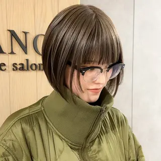 ショート カラー 色気/ボブ/ショート Genkiのヘアスタイル