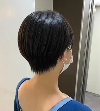 ショート カラー 【S.BROOM】 店長　西川徹のヘアスタイル