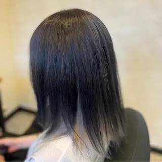 ミディアム カラー 和田 真弥のヘアスタイル