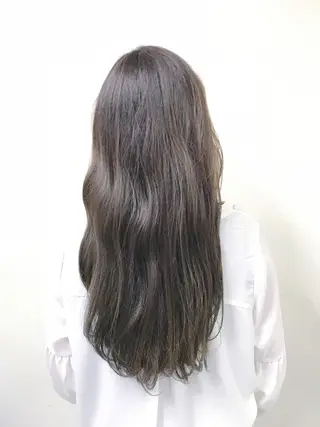 ロング カラー ブリーチカラー/ 岩破瑞希のヘアスタイル