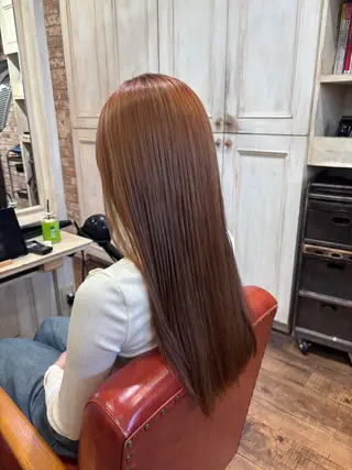 ロング 田尾 凌雅のヘアスタイル
