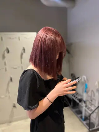 カラー 🥀韓流暖色ヘア 🥀yuzukiのヘアスタイル