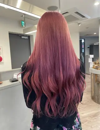 ロング カラー loob Tokyo Arisa❤︎†のヘアスタイル