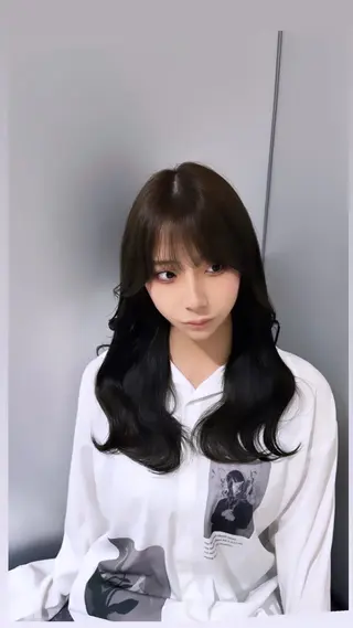 ロング カラー レイヤーカット/ 縮毛矯正🇰🇷早坂のヘアスタイル