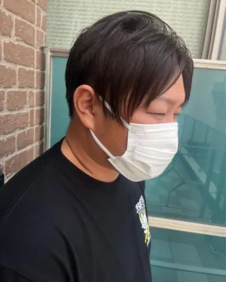 ショート カラー パーマ ヘアアレンジ メンズ キッズ ネイル マツエク・マツパ アイブロウ 久木原 ゆりのヘアスタイル