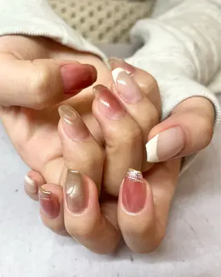 ネイル komorebi. 小峯 真実のネイルデザイン