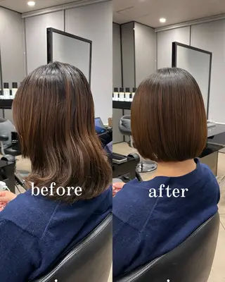 ミディアム 川田大輝 ナチュラルモードのヘアスタイル