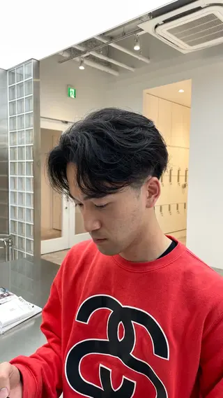 パーマ メンズ fifth 阿部楓のヘアスタイル