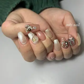 ネイル mks＊nail //  枚方長尾のネイルデザイン