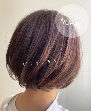 ショート カラー NOPPO 和泉市 美容室/奥村 飛鳥のヘアスタイル