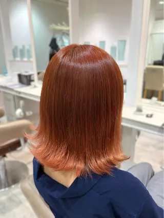 カラー 長崎 真子のヘアスタイル