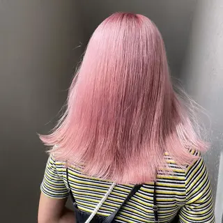 ミディアム カラー ブリーチカラー🌈 石垣翔太のヘアスタイル