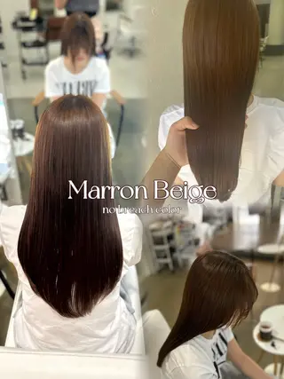 ロング カラー ナナミ-YUCCA モデル様募集中のヘアスタイル