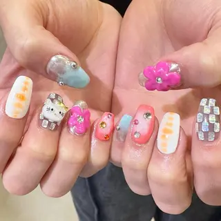 ネイル 🎶個性派ネイル💅 /Komachi❤️のネイルデザイン