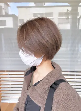 ショート 田中航平/渋谷ボブ/ レイヤーボブのヘアスタイル