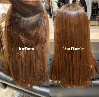 セミロング HARUHI 銀座 美容師౨ৎ⋆˚のヘアスタイル