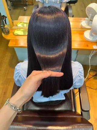 ロング カラー 🫧ハイトーン/ ブリーチ🫧白石航汰のヘアスタイル