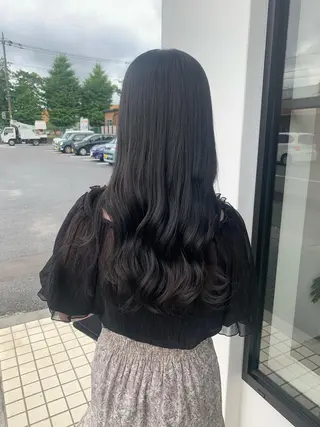ロング カラー ハイトーン職人💗 松本輝美のヘアスタイル