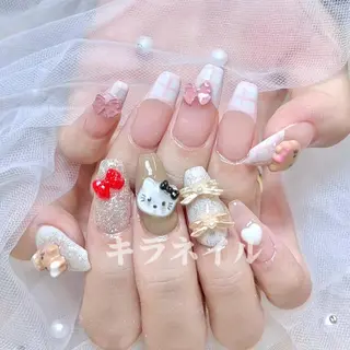 ネイル 🎀パラジェル 美爪🦄Yuzukiのネイルデザイン