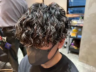 ショート パーマ メンズ 丸山飛鳥/アメカジ /パーマ/渋谷/のヘアスタイル