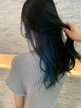 カラー ✄折橋 彩花🐶🍑のヘアスタイル