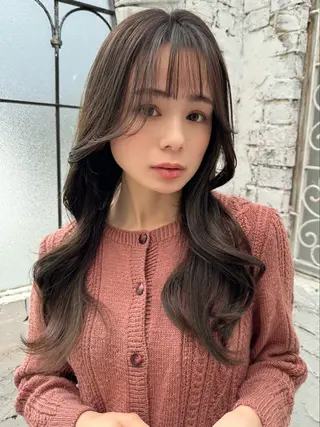 ロング 育休中4/30- 予約受付/野崎かよのヘアスタイル