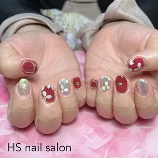 ミディアム hs nail salonのネイルデザイン