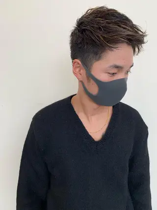 メンズ Beach 代表 KENTAのヘアスタイル
