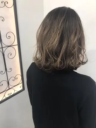 ミディアム AVANCE 長尾 尚悟のヘアスタイル