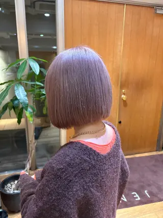 ショート 【パーマ🌀/暖色カ ラー🍷】ななこ🌴のヘアスタイル