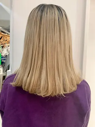 ロング カラー レイヤーカット 🪩yurikaのヘアスタイル